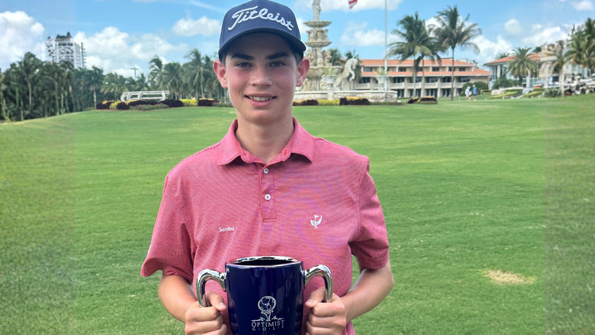 Samuel Trucco gana en la 2da fase del Optimist International en Miami